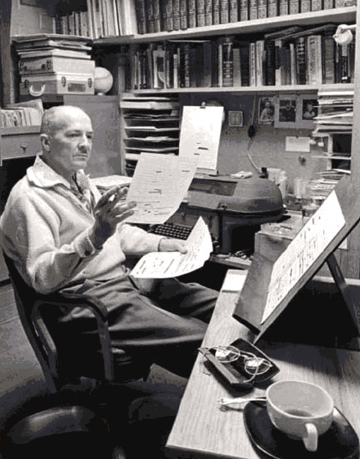 Heinlein busy writing