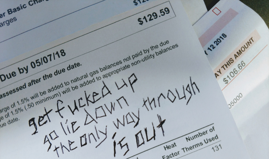 get fucked up go lie down