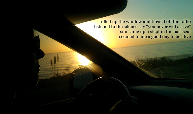 rolled up the window and turned off the radio